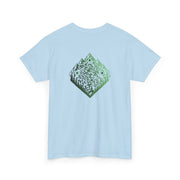 T-shirt Bleu Ciel - Qr code Montagne & Forêt Matcha - unisexe