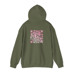 Sweatshirt unisexe Kaki | qr code Sakura