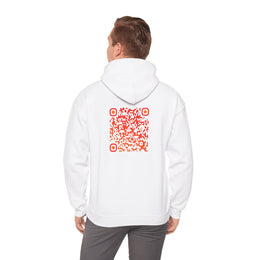 Sweatshirt unisexe Blanc | qr code Phoenix