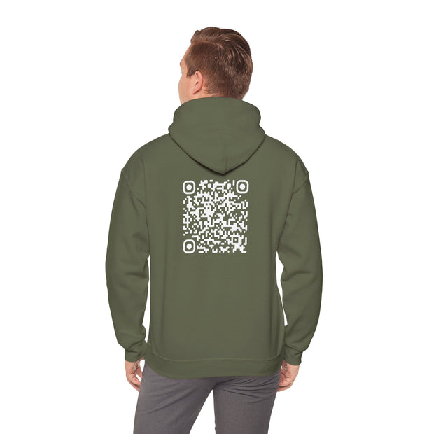 Sweatshirt unisexe Kaki | qr code Neige