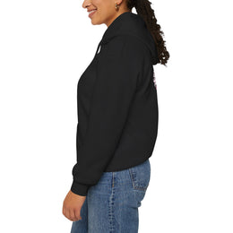 Sweatshirt unisexe Noir | qr code Coeur Sakura