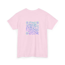 T-shirt Rose - Qr code Boréal - unisexe