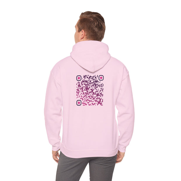 Sweatshirt unisexe Rose | qr code Prune