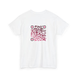 T-shirt Blanc - Qr code Rubis - unisexe