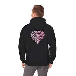 Sweatshirt unisexe Noir | qr code Coeur Sakura