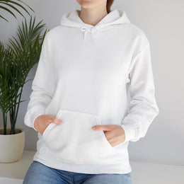 Sweatshirt unisexe Blanc | qr code Montagne & Forêt Matcha