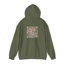 Sweatshirt unisexe Kaki | qr code Sable