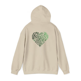 Sweatshirt unisexe Beige | qr code Coeur Matcha