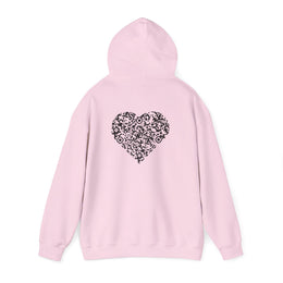 Sweatshirt unisexe Rose | qr code Coeur Signature