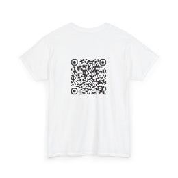 T-shirt Blanc - Qr code Signature - unisexe