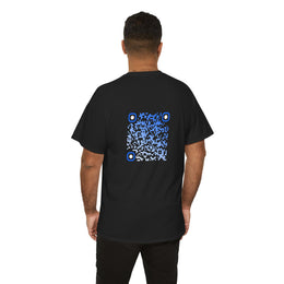 T-shirt Noir - Qr code Cascade - unisexe