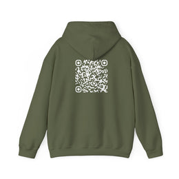 Sweatshirt unisexe Kaki | qr code Neige