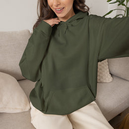 Sweatshirt unisexe Kaki | qr code Sakura