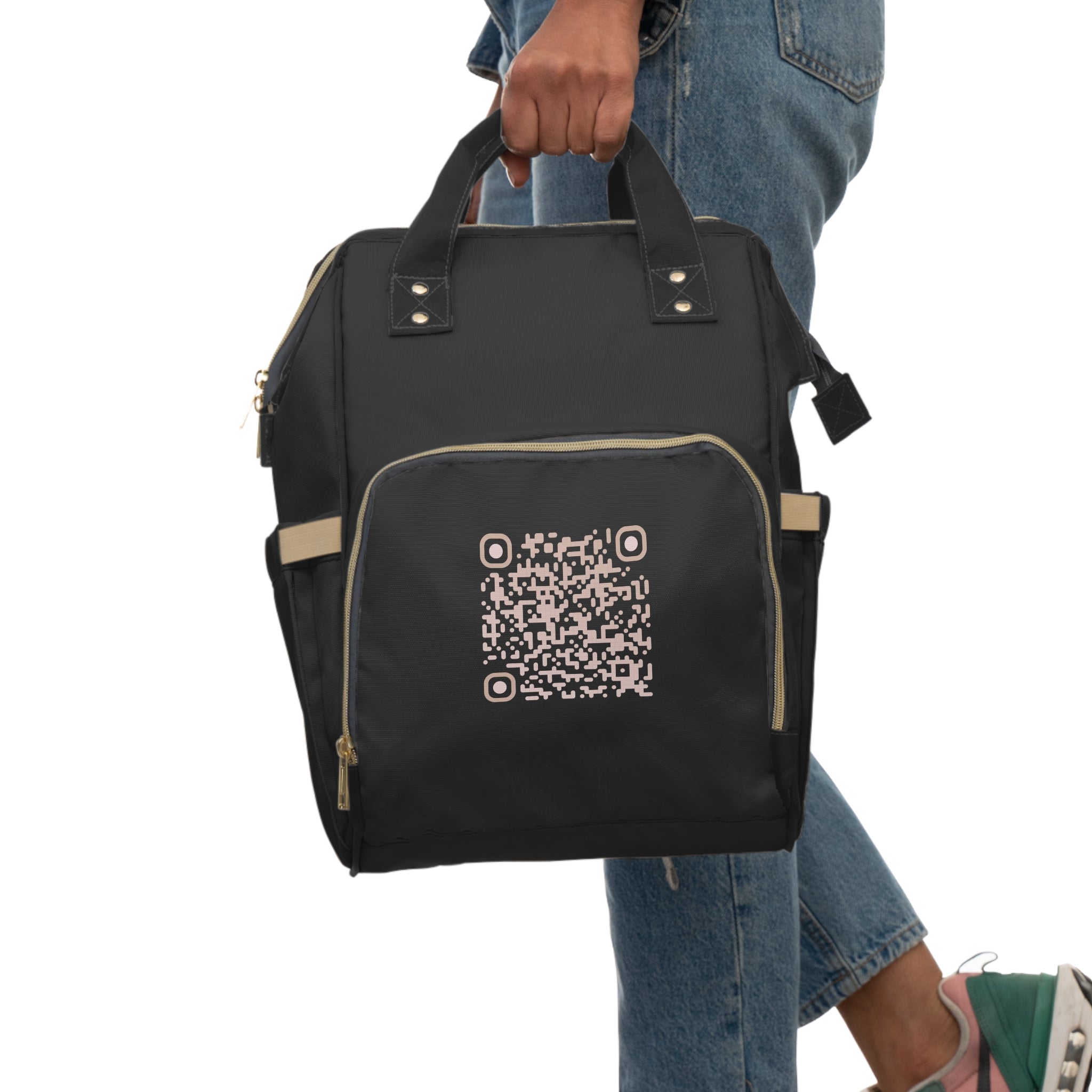 Sac à dos Urbain multi-fonction - Qr code Sable