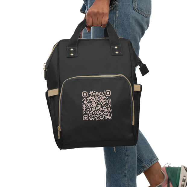 Sac à dos Urbain multi-fonction - Qr code Sable