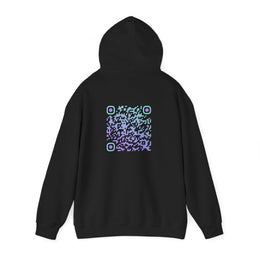 Sweatshirt unisexe Noir | qr code Boréal
