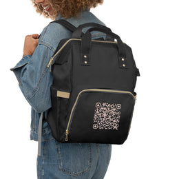 Sac à dos Urbain multi-fonction - Qr code Sable
