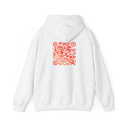 Sweatshirt unisexe Blanc | qr code Phoenix