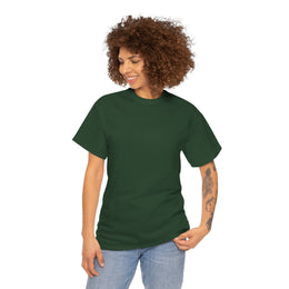 T-shirt Vert foncé - Qr code Sable - unisexe