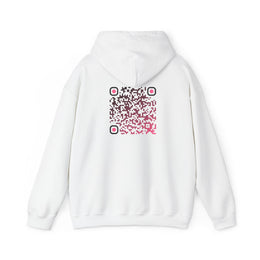 Sweatshirt unisexe Blanc | qr code Tentation