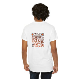 T-shirt Blanc - Qr code Braise - unisexe