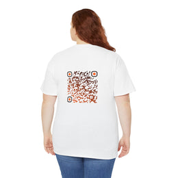 T-shirt Blanc - Qr code Braise - unisexe
