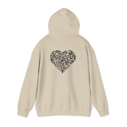 Sweatshirt unisexe Beige | qr code Coeur Signature