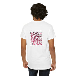 T-shirt Blanc - Qr code Rubis - unisexe