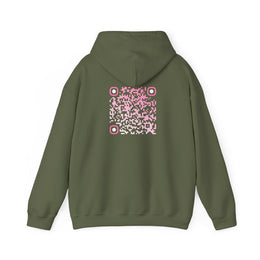 Sweatshirt unisexe Kaki | qr code Sakura