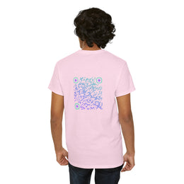 T-shirt Rose - Qr code Boréal - unisexe