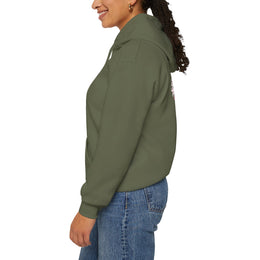 Sweatshirt unisexe Kaki | qr code Coeur Sakura
