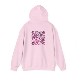 Sweatshirt unisexe Rose | qr code Prune