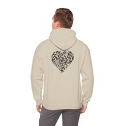 Sweatshirt unisexe Beige | qr code Coeur Signature