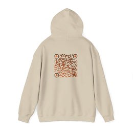 Sweatshirt unisexe Beige | qr code Crême brulée