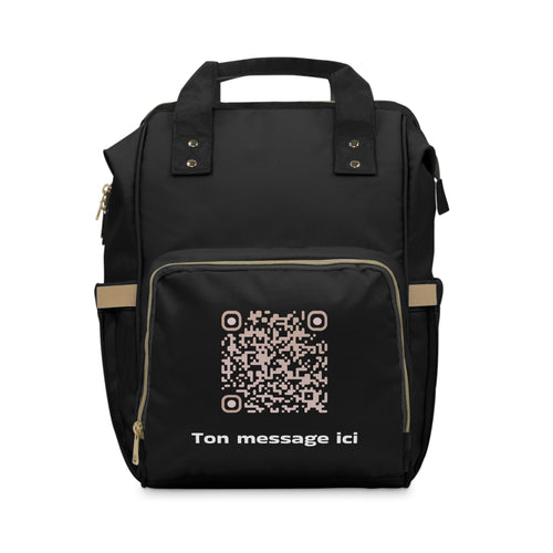 Sac à dos Urbain multi-fonction - Qr code Sable