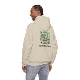 Sweatshirt unisexe Beige | qr code Matcha