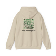 Sweatshirt unisexe Beige | qr code Matcha