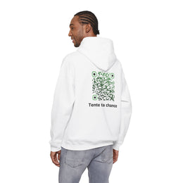 Sweatshirt unisexe Blanc | qr code Matcha