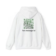 Sweatshirt unisexe Blanc | qr code Matcha