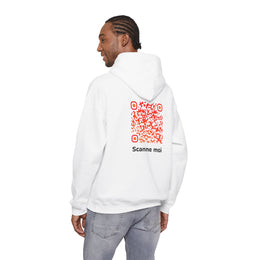 Sweatshirt unisexe Blanc | qr code Phoenix