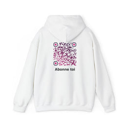Sweatshirt unisexe Blanc | qr code Prune