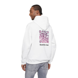 Sweatshirt unisexe Blanc | qr code Prune