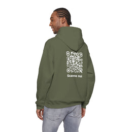 Sweatshirt unisexe Kaki | qr code Neige
