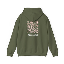 Sweatshirt unisexe Kaki | qr code Sable