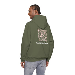 Sweatshirt unisexe Kaki | qr code Sable