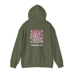 Sweatshirt unisexe Kaki | qr code Sakura