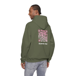 Sweatshirt unisexe Kaki | qr code Sakura