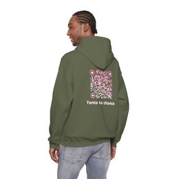 Sweatshirt unisexe Kaki | qr code Sakura