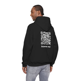 Sweatshirt unisexe Noir | qr code Neige