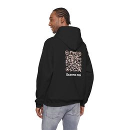 Sweatshirt unisexe Noir | qr code Sable